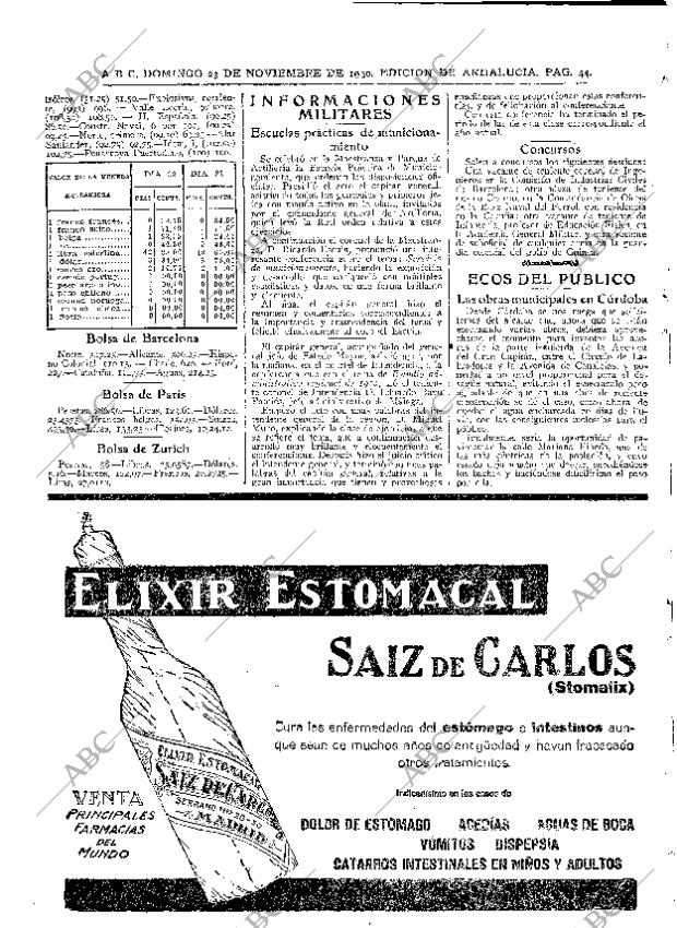 ABC SEVILLA 23-11-1930 página 44
