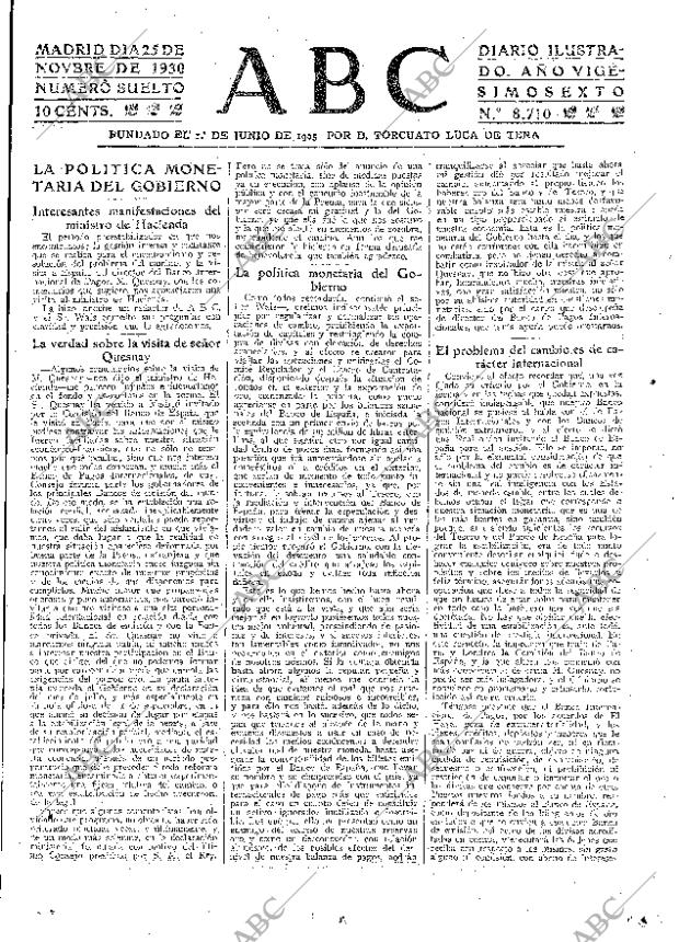 ABC MADRID 25-11-1930 página 15