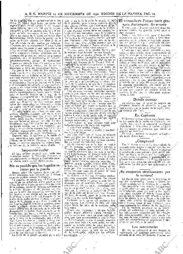 ABC MADRID 25-11-1930 página 23