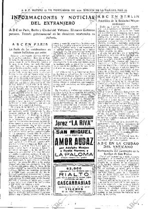 ABC MADRID 25-11-1930 página 35