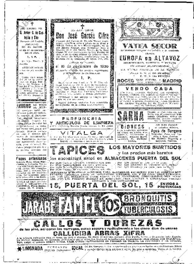 ABC MADRID 25-11-1930 página 62