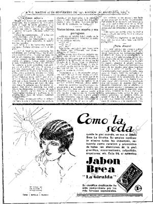 ABC SEVILLA 25-11-1930 página 6