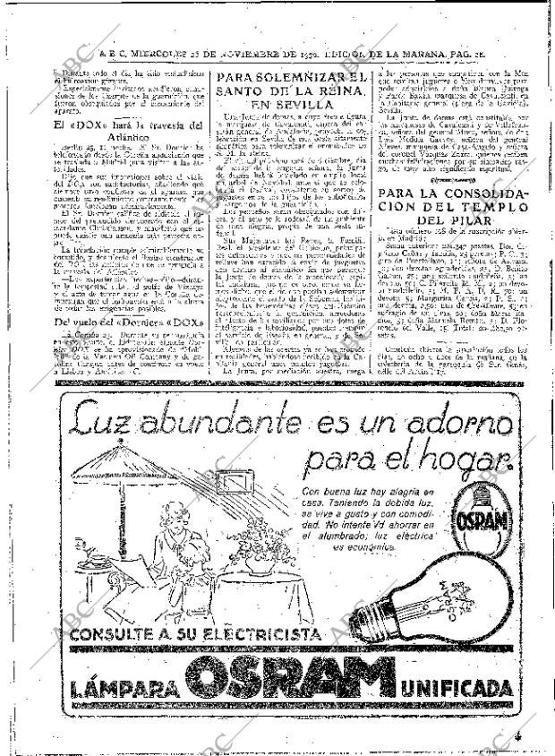 ABC MADRID 26-11-1930 página 26