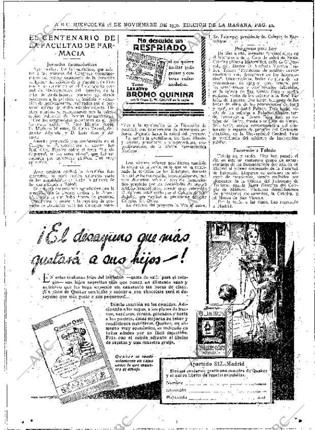ABC MADRID 26-11-1930 página 38