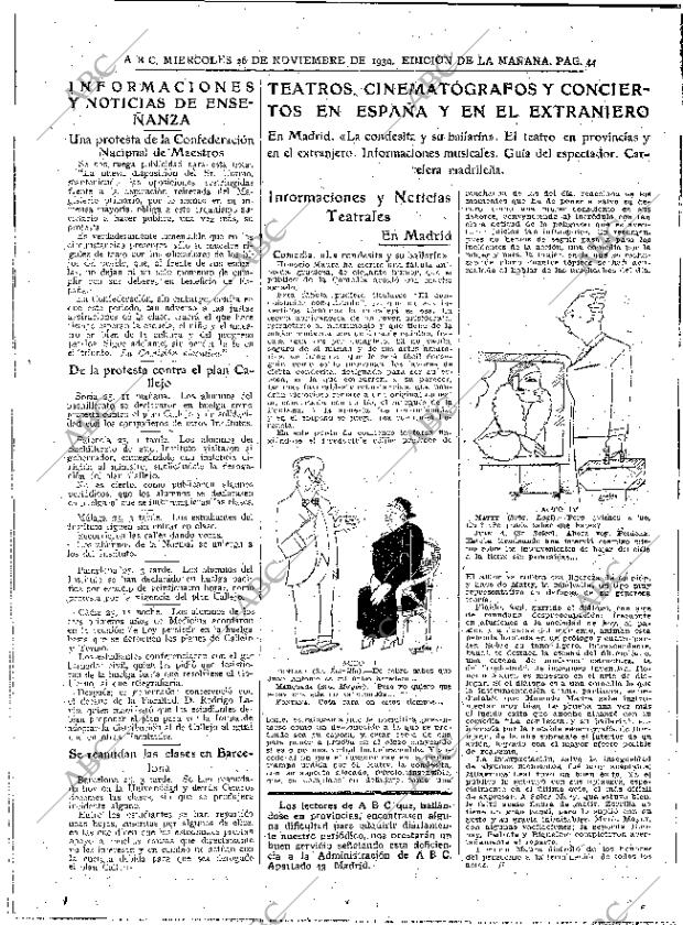 ABC MADRID 26-11-1930 página 42