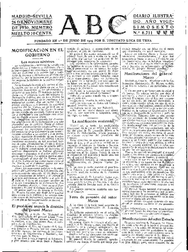 ABC SEVILLA 26-11-1930 página 15