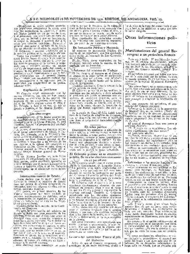 ABC SEVILLA 26-11-1930 página 17