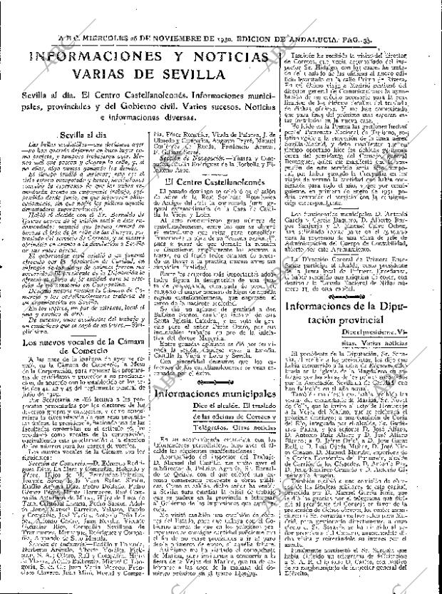 ABC SEVILLA 26-11-1930 página 35