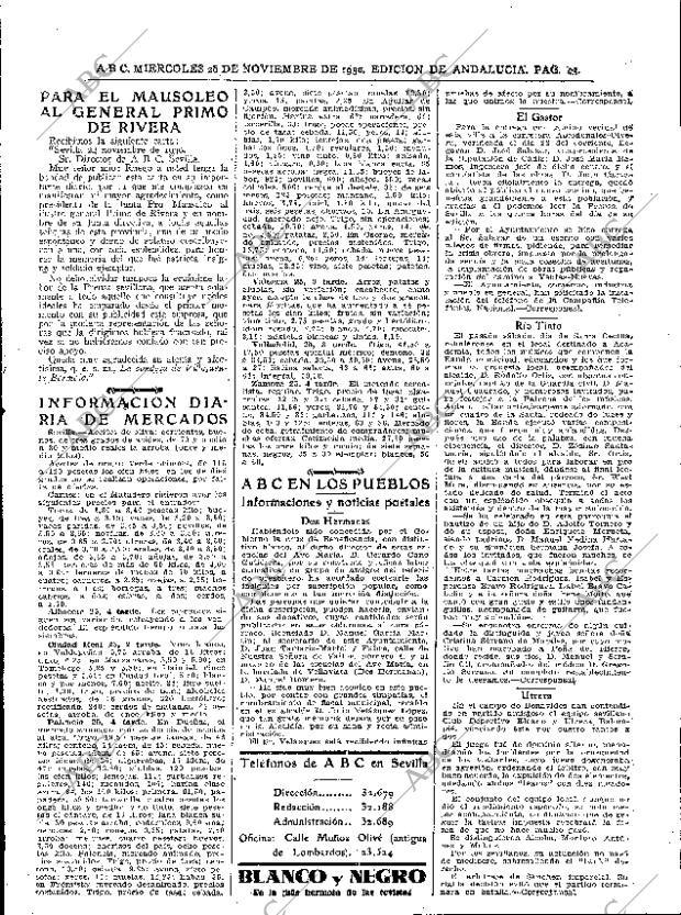 ABC SEVILLA 26-11-1930 página 43