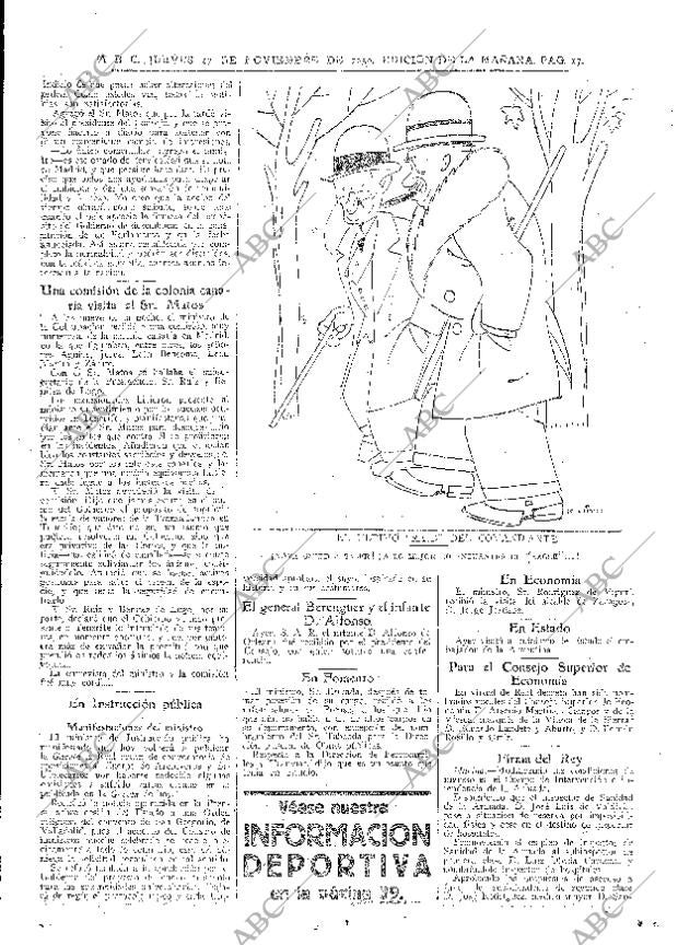 ABC MADRID 27-11-1930 página 17