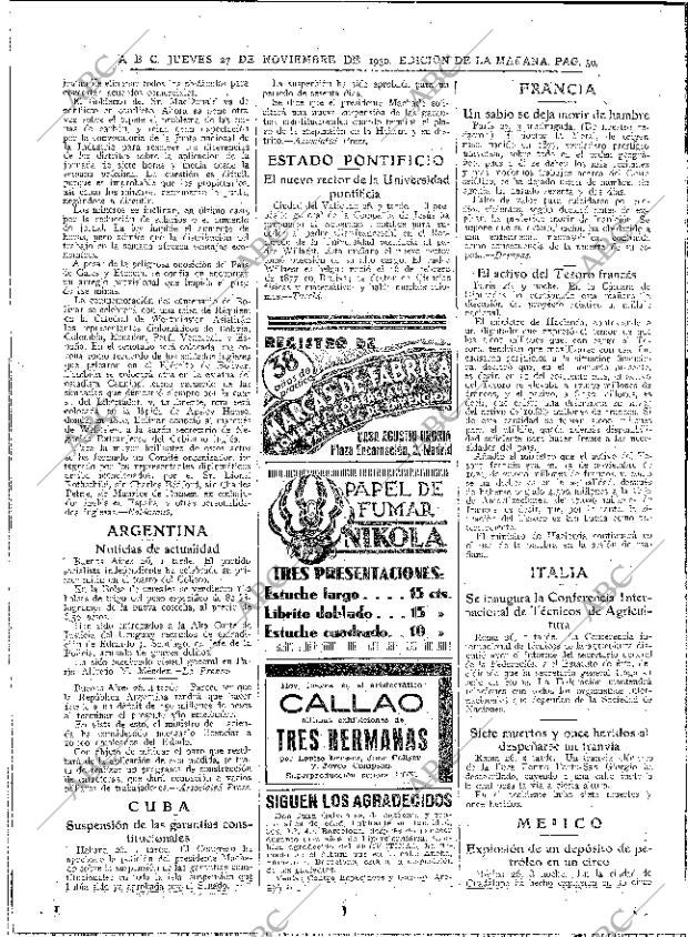 ABC MADRID 27-11-1930 página 30