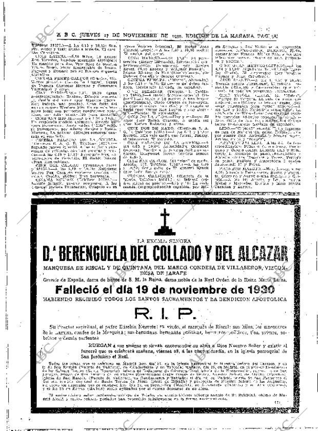 ABC MADRID 27-11-1930 página 38