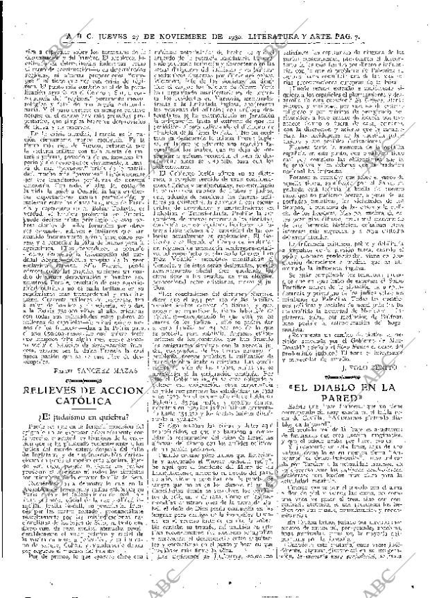 ABC MADRID 27-11-1930 página 7