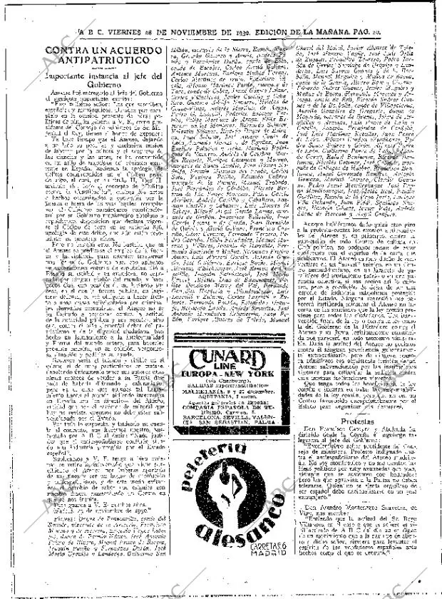 ABC MADRID 28-11-1930 página 20