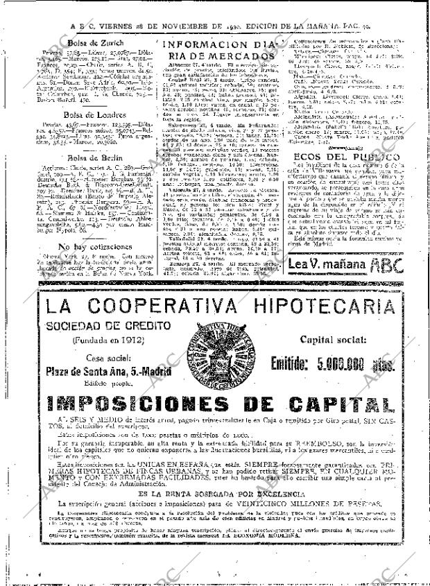 ABC MADRID 28-11-1930 página 40