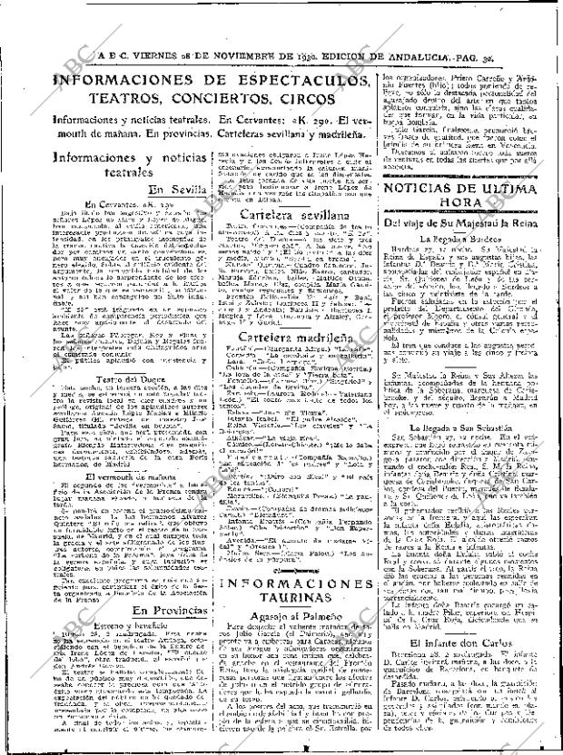 ABC SEVILLA 28-11-1930 página 32