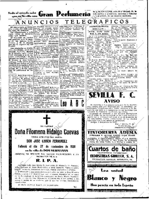 ABC SEVILLA 03-12-1930 página 40