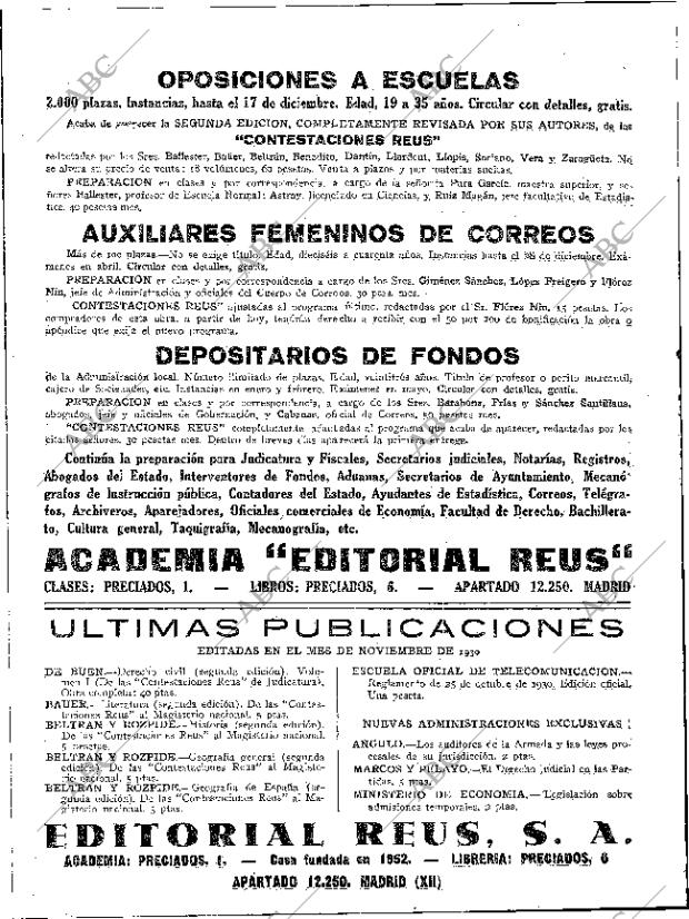 ABC SEVILLA 04-12-1930 página 34