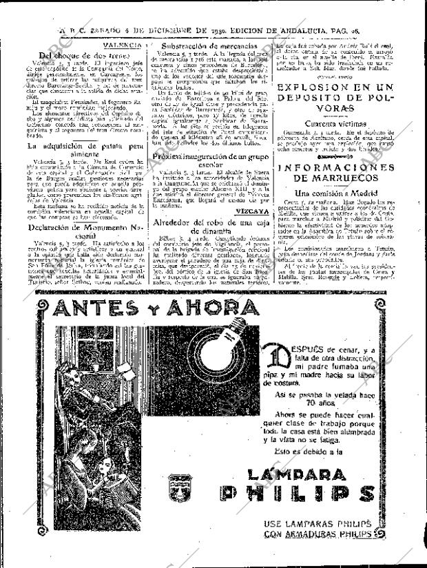 ABC SEVILLA 06-12-1930 página 26