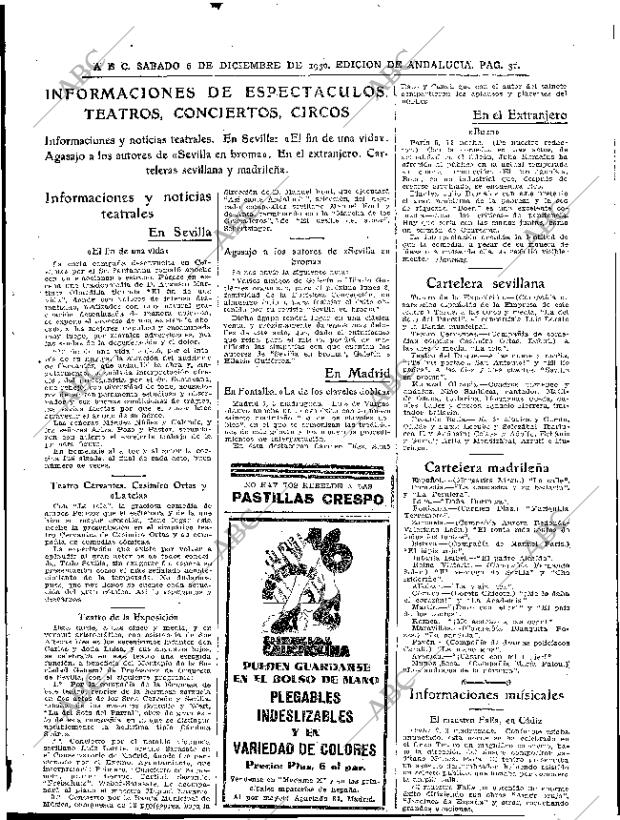 ABC SEVILLA 06-12-1930 página 31