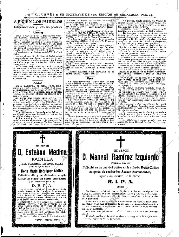 ABC SEVILLA 11-12-1930 página 43