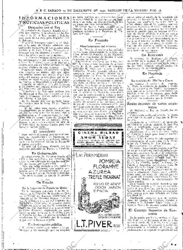 ABC MADRID 13-12-1930 página 18