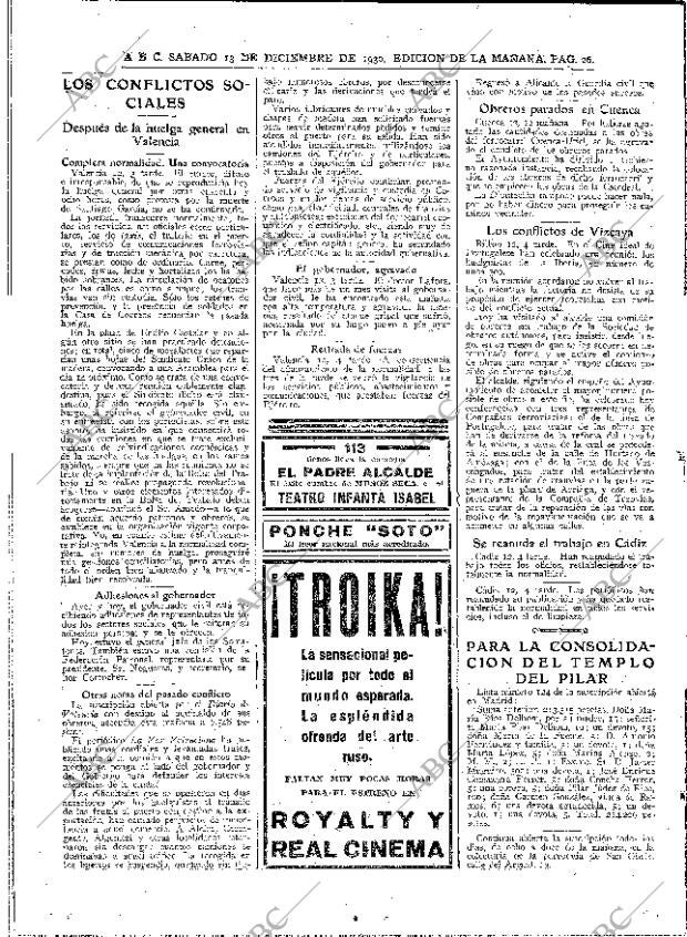 ABC MADRID 13-12-1930 página 26