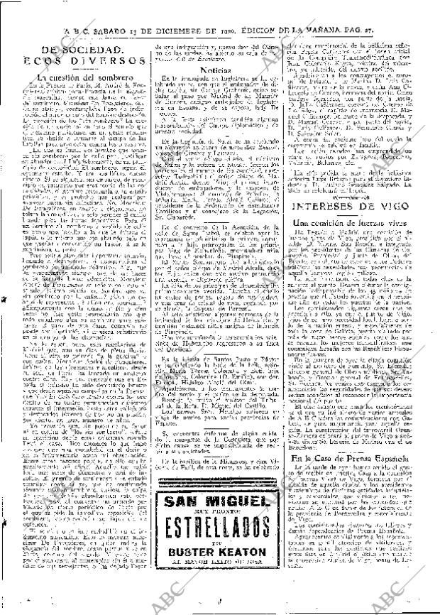ABC MADRID 13-12-1930 página 27