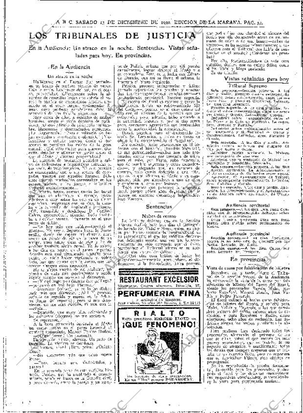 ABC MADRID 13-12-1930 página 32
