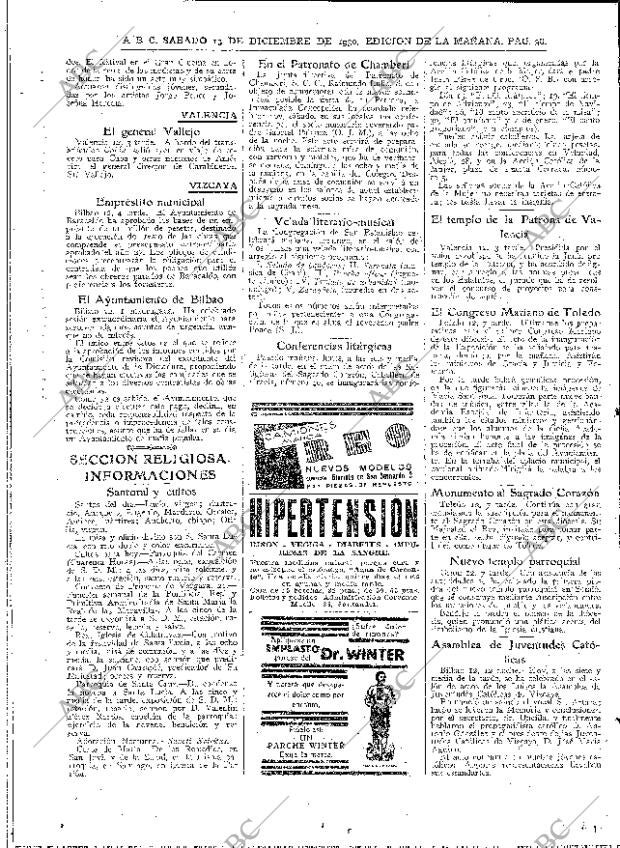 ABC MADRID 13-12-1930 página 38