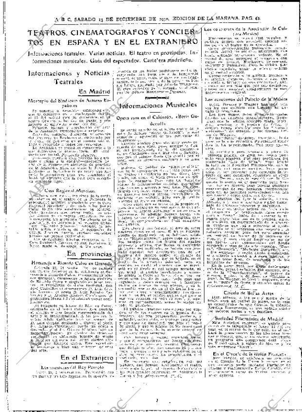 ABC MADRID 13-12-1930 página 42