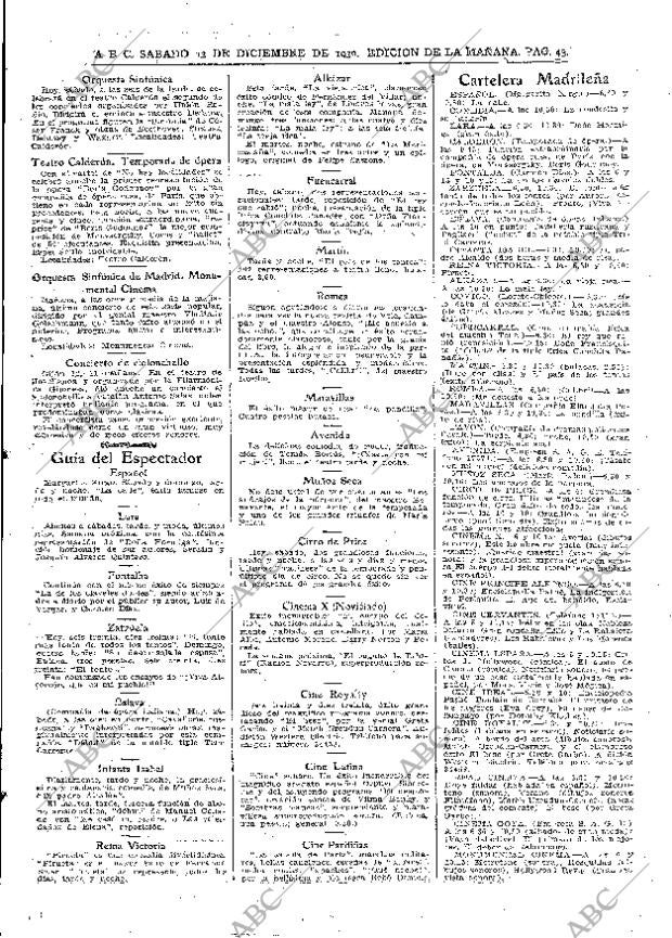 ABC MADRID 13-12-1930 página 43
