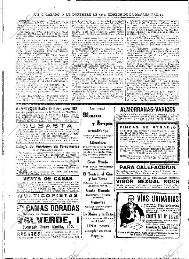 ABC MADRID 13-12-1930 página 44