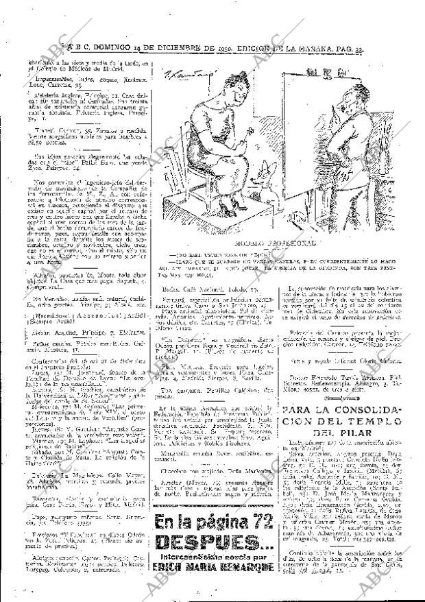 ABC MADRID 14-12-1930 página 33