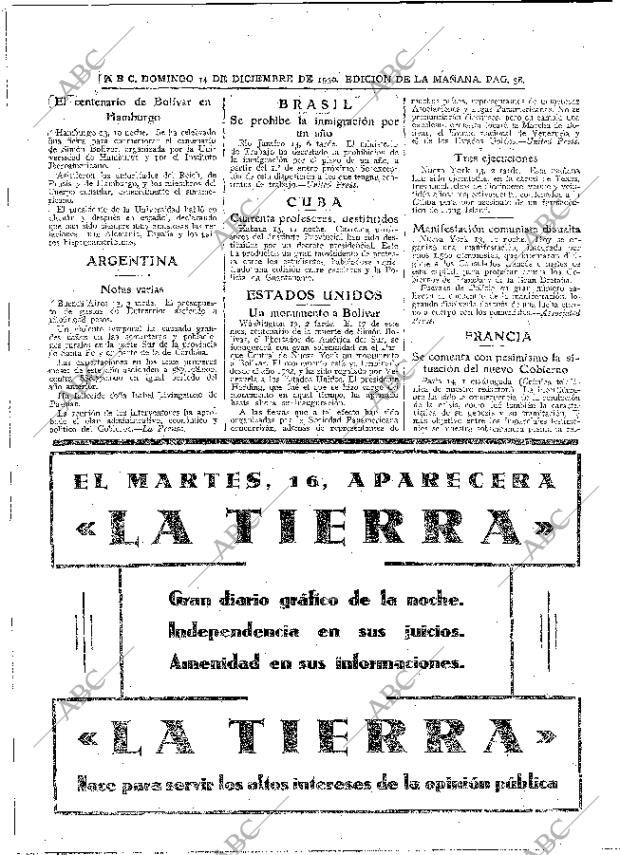 ABC MADRID 14-12-1930 página 38