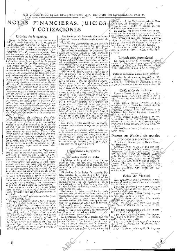 ABC MADRID 14-12-1930 página 45