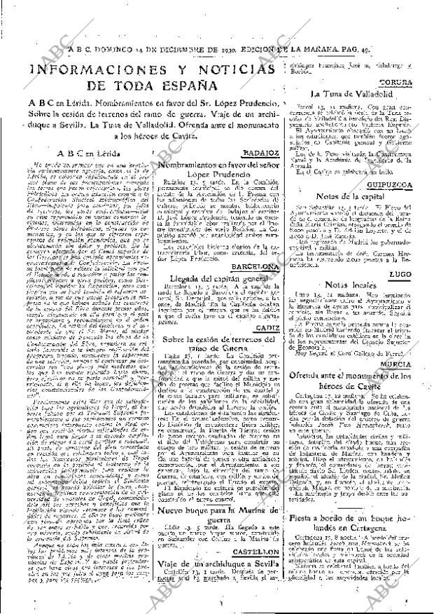 ABC MADRID 14-12-1930 página 51