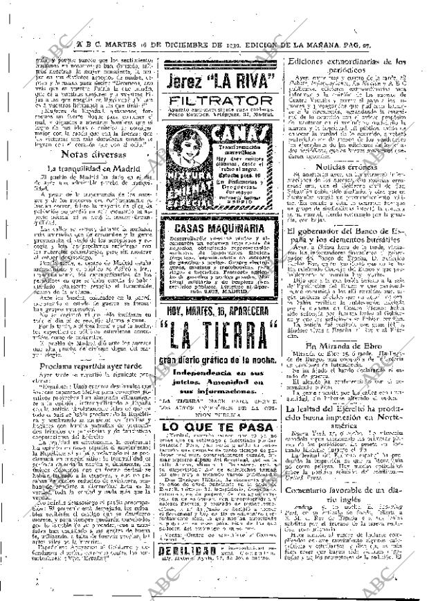 ABC MADRID 16-12-1930 página 27