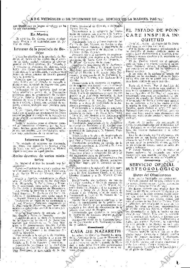 ABC MADRID 17-12-1930 página 25