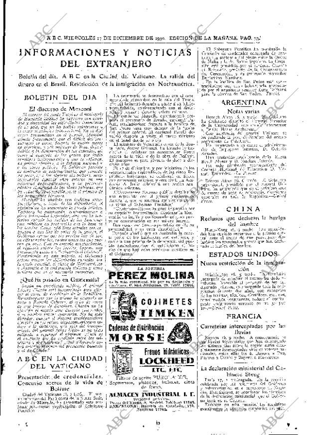 ABC MADRID 17-12-1930 página 33