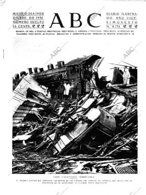 ABC MADRID 19-12-1930 página 1