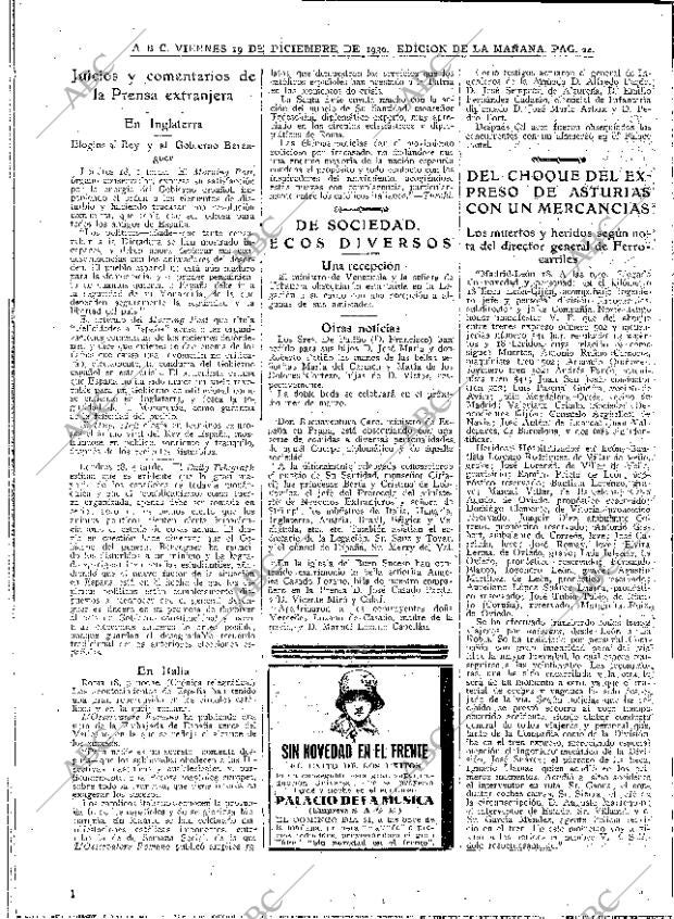 ABC MADRID 19-12-1930 página 24