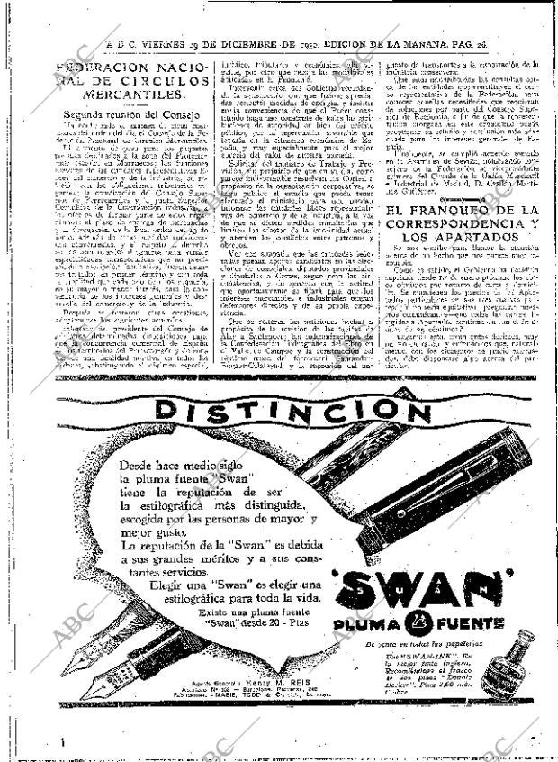 ABC MADRID 19-12-1930 página 26