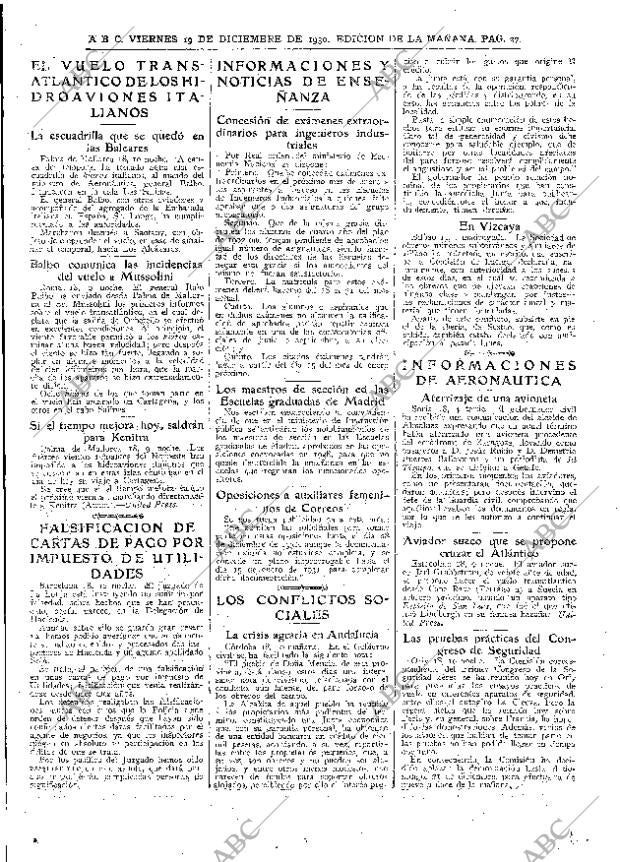 ABC MADRID 19-12-1930 página 27