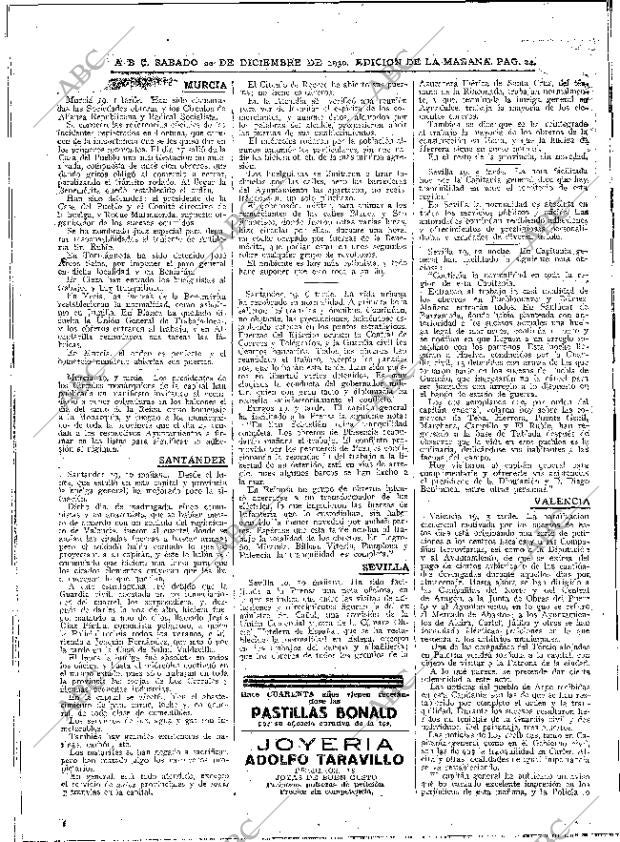 ABC MADRID 20-12-1930 página 24