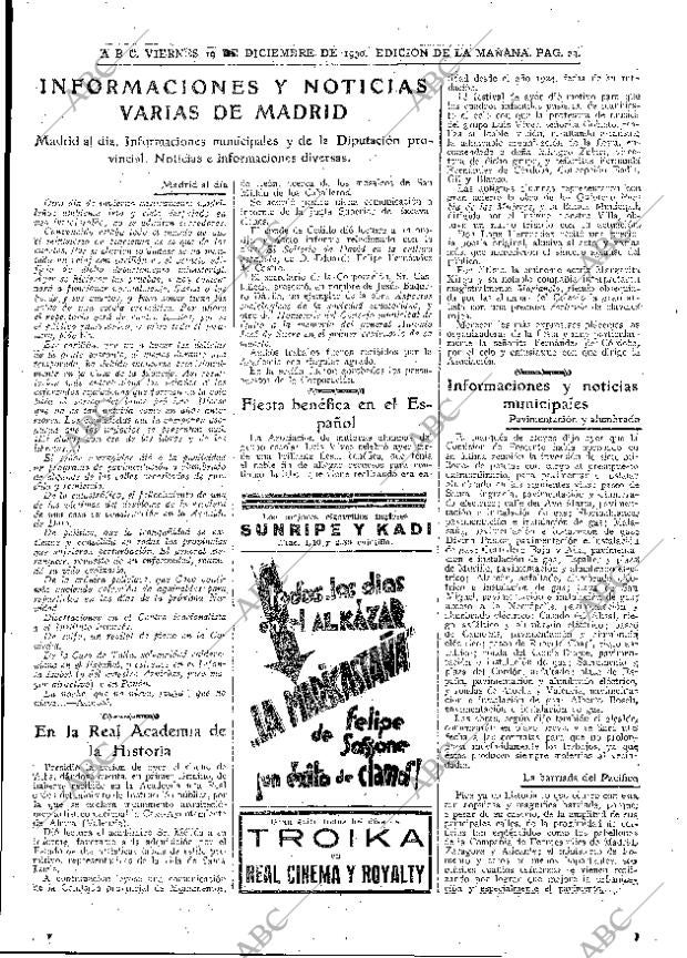 ABC MADRID 20-12-1930 página 29