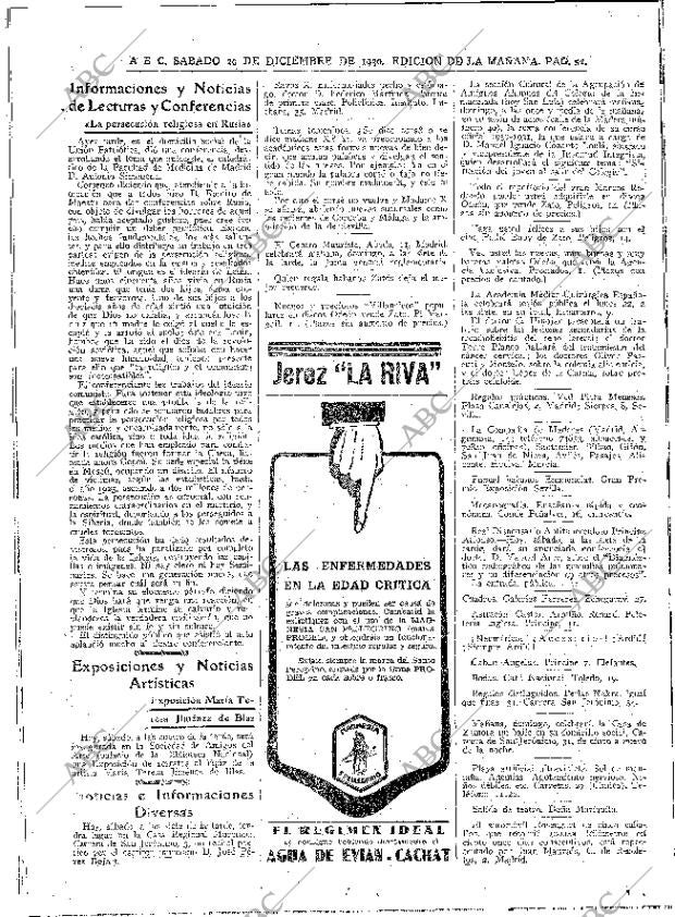 ABC MADRID 20-12-1930 página 32