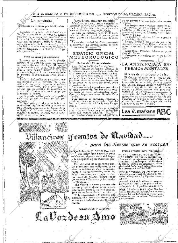 ABC MADRID 20-12-1930 página 34