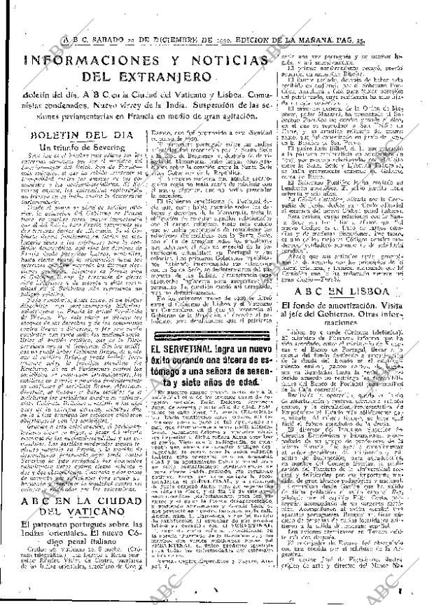 ABC MADRID 20-12-1930 página 35
