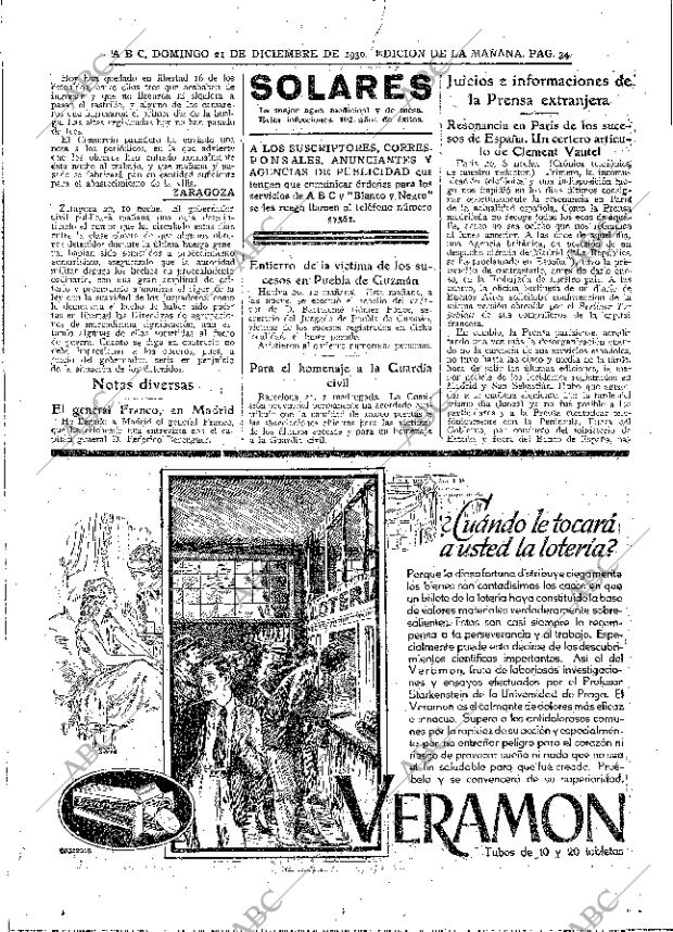 ABC MADRID 21-12-1930 página 34